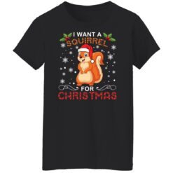 I want a Squirrel for Christmas sweater $19.95 redirect12162021071208 10