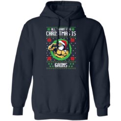 All i want for Christmas is gains Christmas sweater $19.95 redirect12172021051245