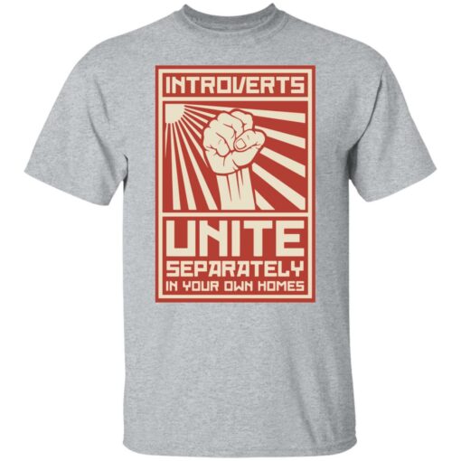 Introverts Unite separately in your own homes shirt $19.95 redirect12202021031246 7