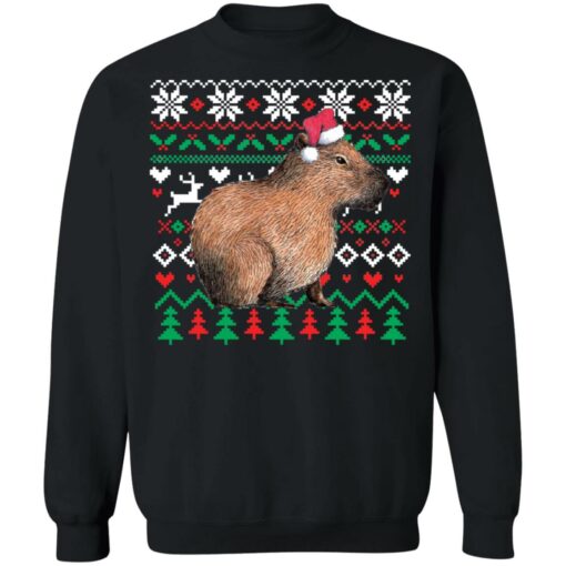 Capybara Santa Claus Ugly Christmas sweater $19.95 redirect12222021211204 6