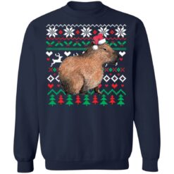Capybara Santa Claus Ugly Christmas sweater $19.95 redirect12222021211204 7