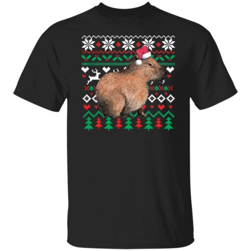 Capybara Santa Claus Ugly Christmas sweater $19.95 redirect12222021211204 9