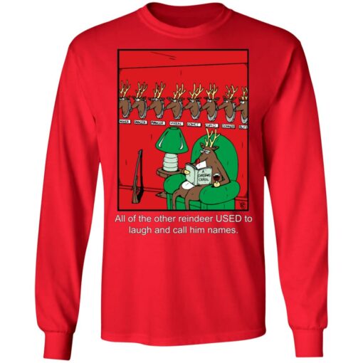 Reindeer Used To Laugh And Call Him Names shirt $19.95 redirect12222021211257 1