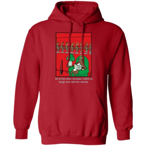 Reindeer Used To Laugh And Call Him Names shirt $19.95 redirect12222021211257 3