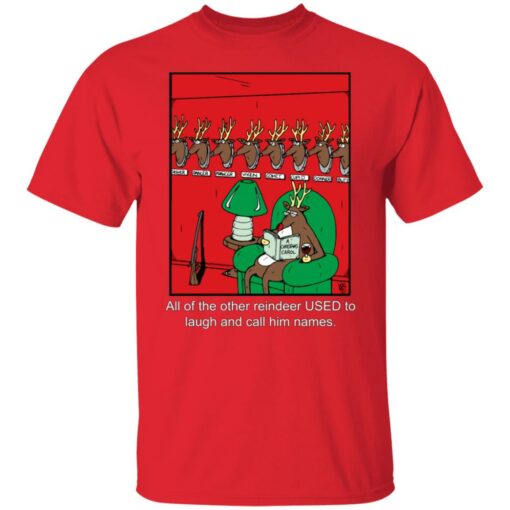 Reindeer Used To Laugh And Call Him Names shirt $19.95 redirect12222021211257 7