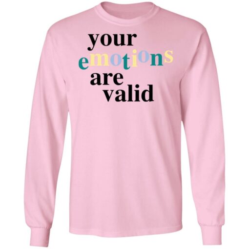 Your emotions are valid shirt $19.95 redirect12232021221254 1