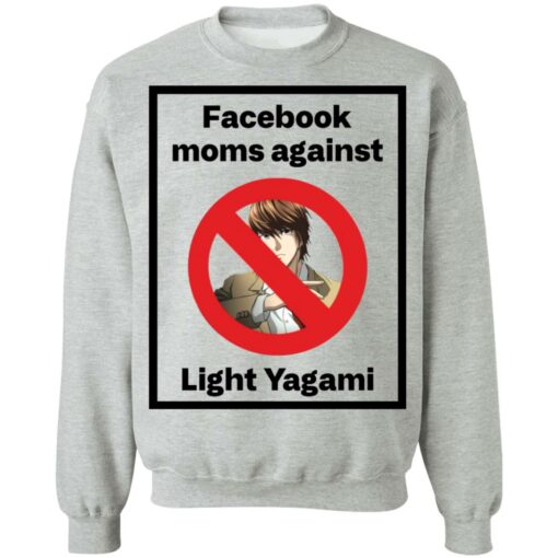 Facebook moms against Light Yagami shirt $19.95 redirect12232021231231 4