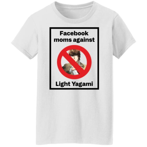 Facebook moms against Light Yagami shirt $19.95 redirect12232021231231 8