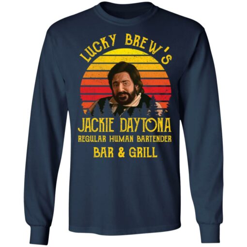 Lucky Brew’s Jackie Daytona regular human bartender bar and girl shirt $19.95 redirect12312021001206 1