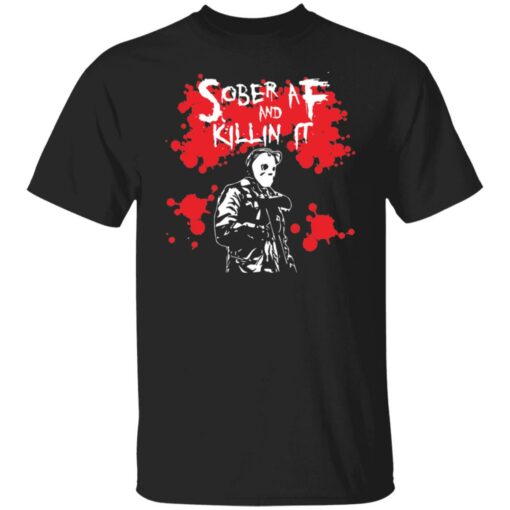 Michael Myers sober aF and killin it shirt $19.95 redirect01042022010120 6
