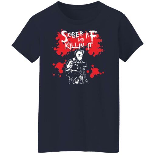 Michael Myers sober aF and killin it shirt $19.95 redirect01042022010120 9