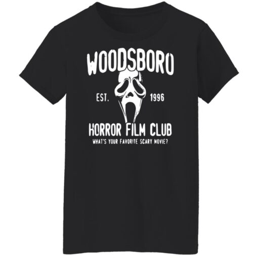 Ghost woodsboro est 1996 Horror film club shirt $19.95 redirect01062022230136 4