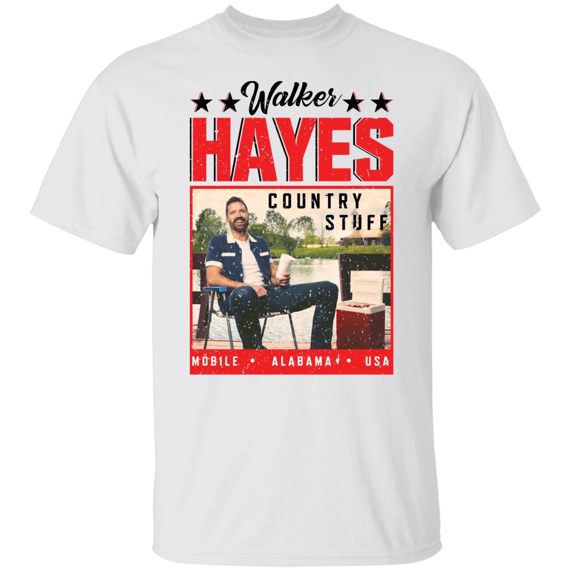 Walker Hayes "Country Music" Personalized T-shirts 