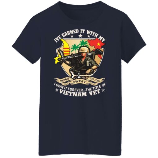 Ive earned it with my i own it forever the title of VietNam vet shirt $19.95 redirect01132022050136 8