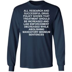 All research and successful drug policy show shirt $19.95 redirect01172022030111 1