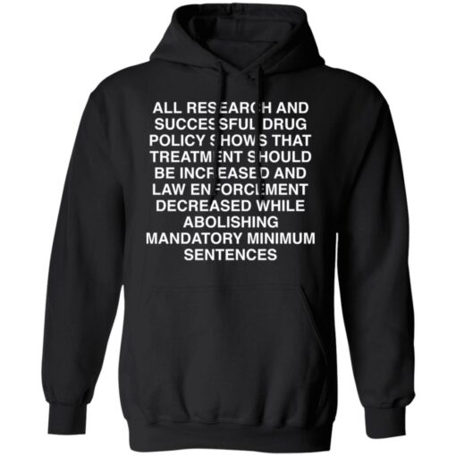 All research and successful drug policy show shirt $19.95 redirect01172022030111 2