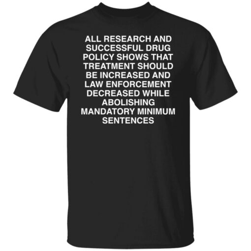 All research and successful drug policy show shirt $19.95 redirect01172022030112 2