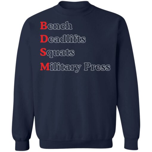 Bench deadlift squat military press shirt $19.95 redirect01182022220135 5