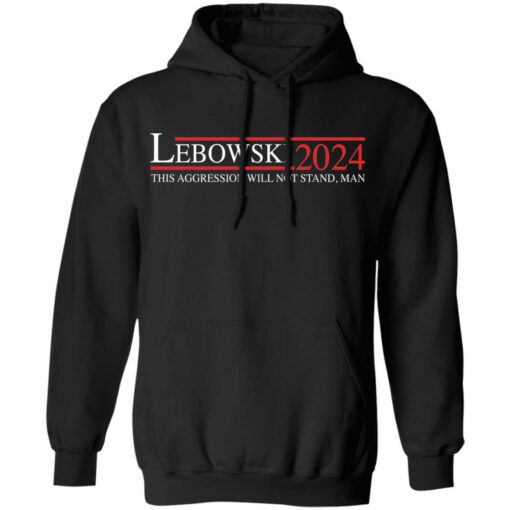 Lebowski 2024 this aggression will not stand man shirt $19.95 redirect01192022010124 2