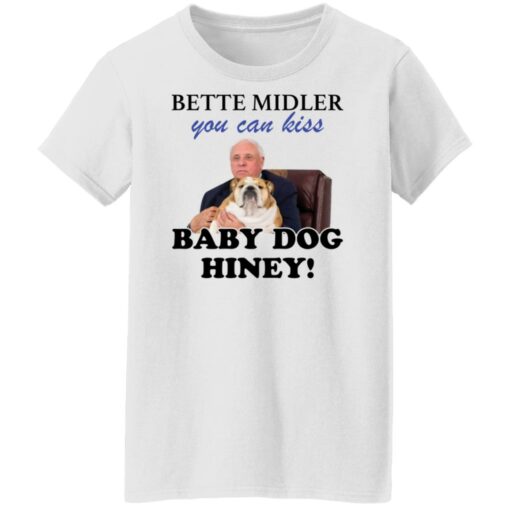 Jim Justice Bette Midler you can kiss baby dogs hiney shirt $19.95 redirect02222022040222 1