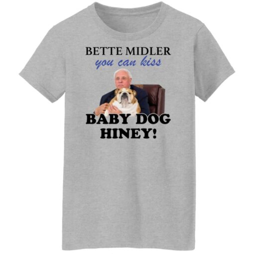Jim Justice Bette Midler you can kiss baby dogs hiney shirt $19.95 redirect02222022040222 2