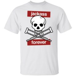 Jackass forever red skull and crutches warning shirt $19.95 redirect02232022230206 6
