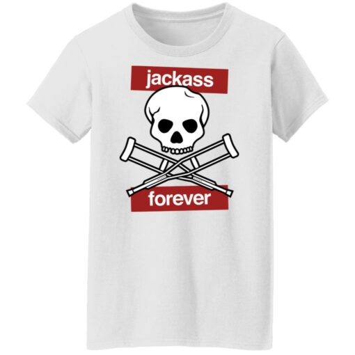 Jackass forever red skull and crutches warning shirt $19.95 redirect02232022230206 8