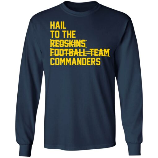 Hail to the redskins football team commanders shirt $19.95 redirect03022022020331 11