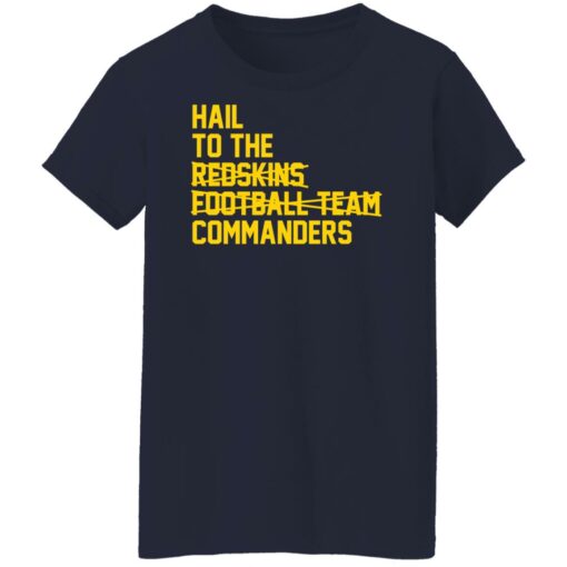 Hail to the redskins football team commanders shirt $19.95 redirect03022022020332 6