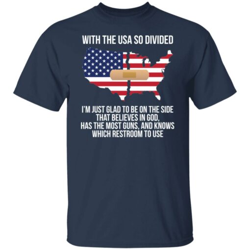With the usa so divided i’m just glad to be on the side shirt $19.95 redirect03082022230350 7