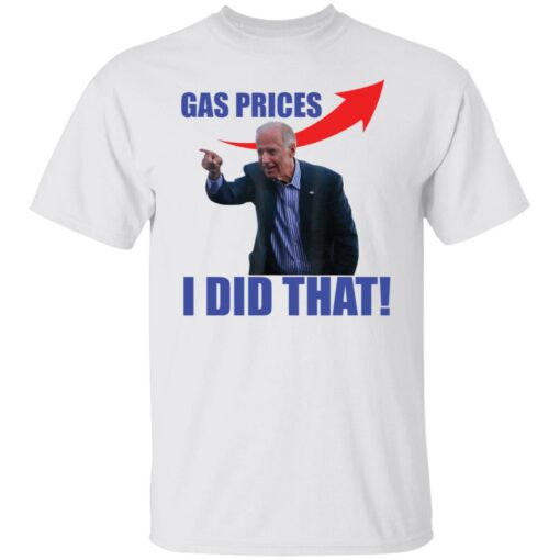 Gas prices gas pump i did that Joe B*den shirt $19.95 redirect03142022050353 5