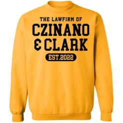 The lawfirm of czinano and clark est 2022 shirt $19.95 redirect03152022030313 5