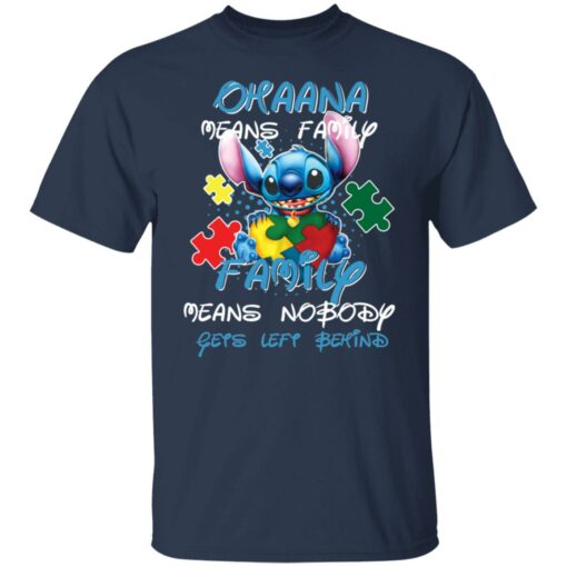 Stitch ohana means family family means nobody gets left behind shirt $19.95 redirect03242022070331 7