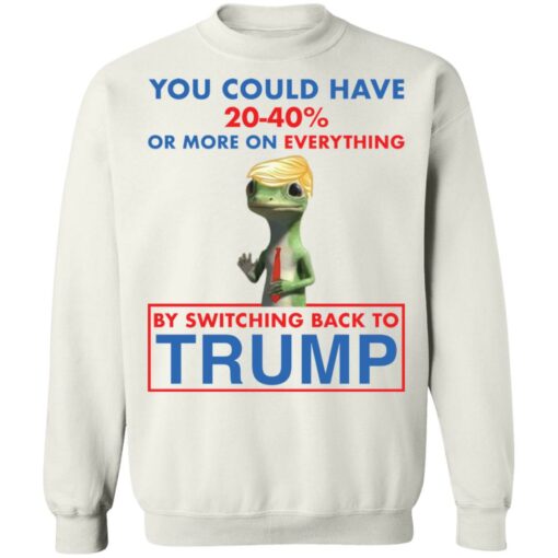 You could save 20-40% more one everything by switching back to Tr*mp shirt $19.95 redirect03242022230311 1