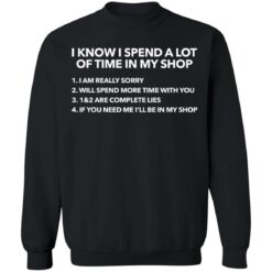 I know i spend a lot of time in my shop shirt $19.95 redirect03292022230311 4