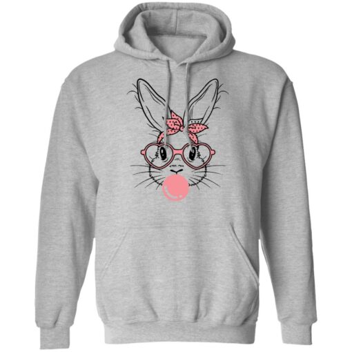 Cute bunny rabbit with bandana glasses bubblegum shirt $19.95 redirect04032022230423 2