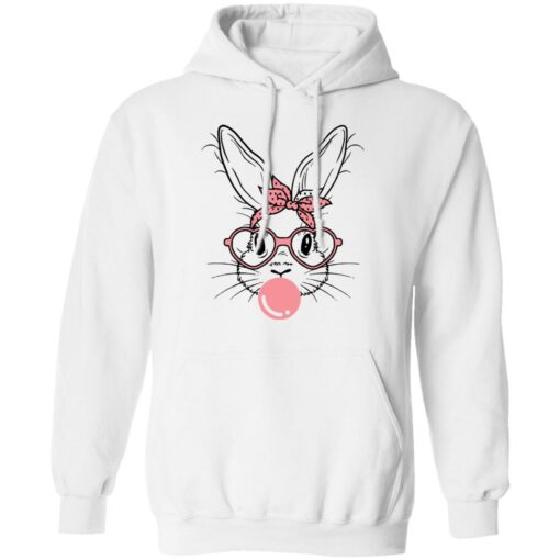 Cute bunny rabbit with bandana glasses bubblegum shirt $19.95 redirect04032022230423 3