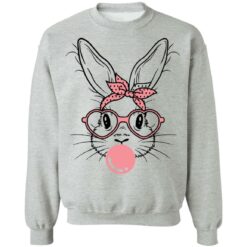 Cute bunny rabbit with bandana glasses bubblegum shirt $19.95 redirect04032022230423 4