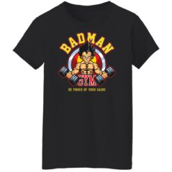 Vegeta badman gym be proud of your gains shirt $19.95 redirect04052022070445 8