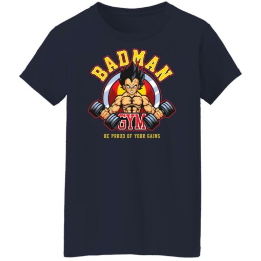 Vegeta badman gym be proud of your gains shirt $19.95 redirect04052022070445 9