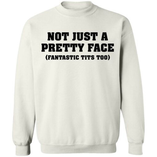 Not just a pretty face fantastic tits too shirt $19.95 redirect04052022220434 5