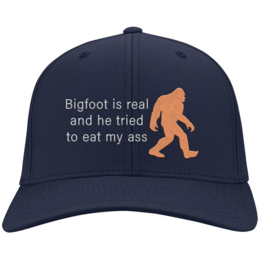 Bigfoot is real and he tried to eat my a** hat, cap $24.95 redirect08052022050813 1