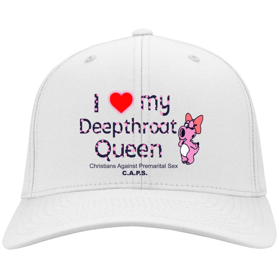 I Love My Deepthroat Queen Christians Against Premarital Sex Caps Hat Cap Lelemoon