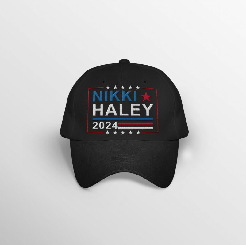 Nikki Haley 2024 Embroidery Hat Lelemoon