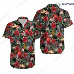 Atlanta Braves Americana Hawaiian T-Shirt - Lelemoon