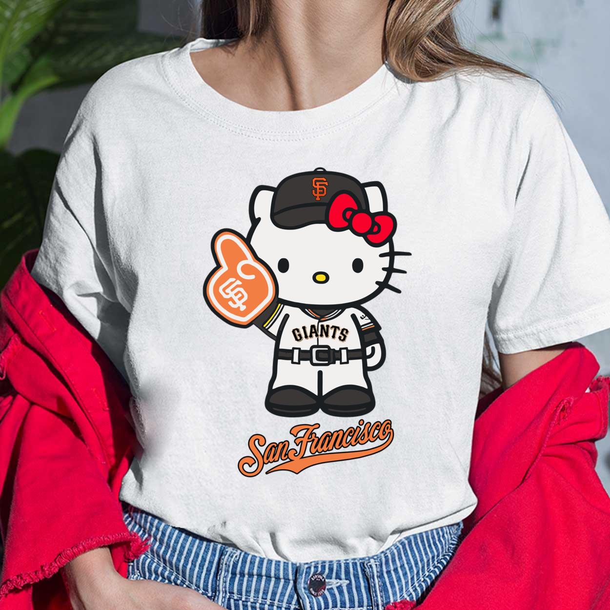 Hello Kitty Giants San Francisco Shirt