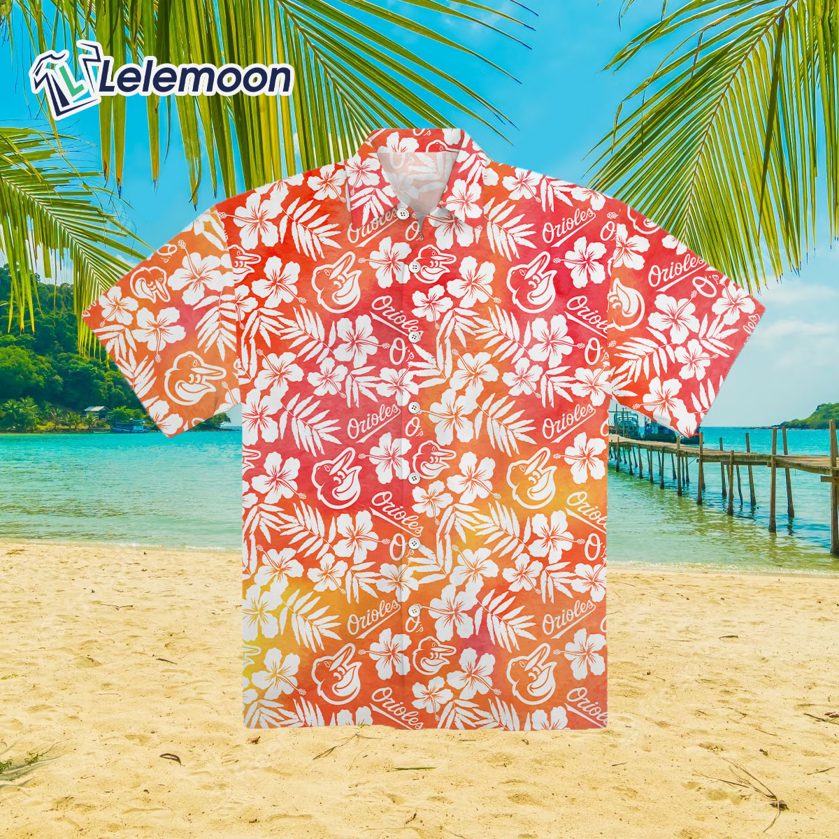 Baltimore Orioles Hawaiian Shirt And Shorts - EmonShop - Tagotee