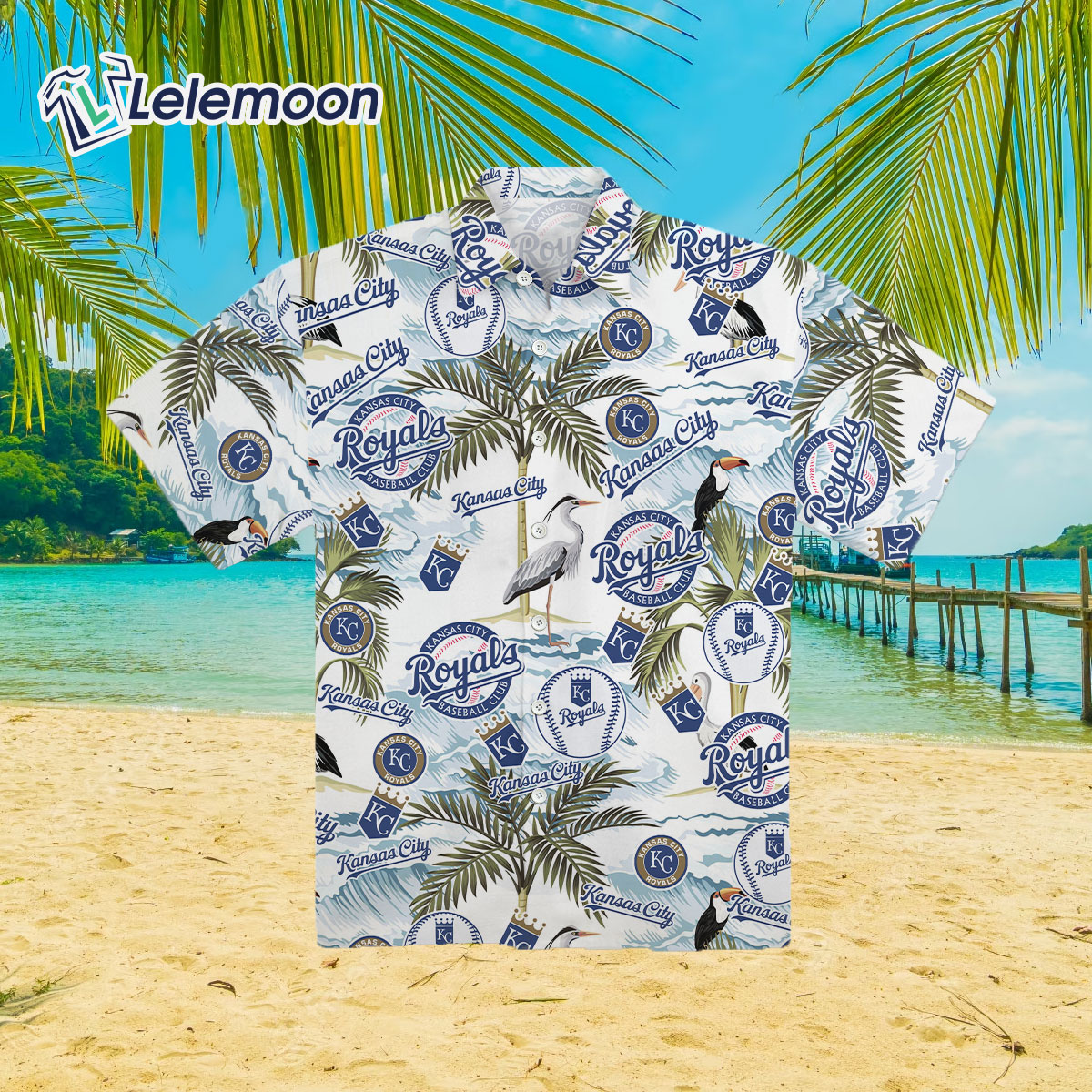 Royals Hawaiian Shirt Tropical Island Kansas City Royals Gift -  Personalized Gifts: Family, Sports, Occasions, Trending