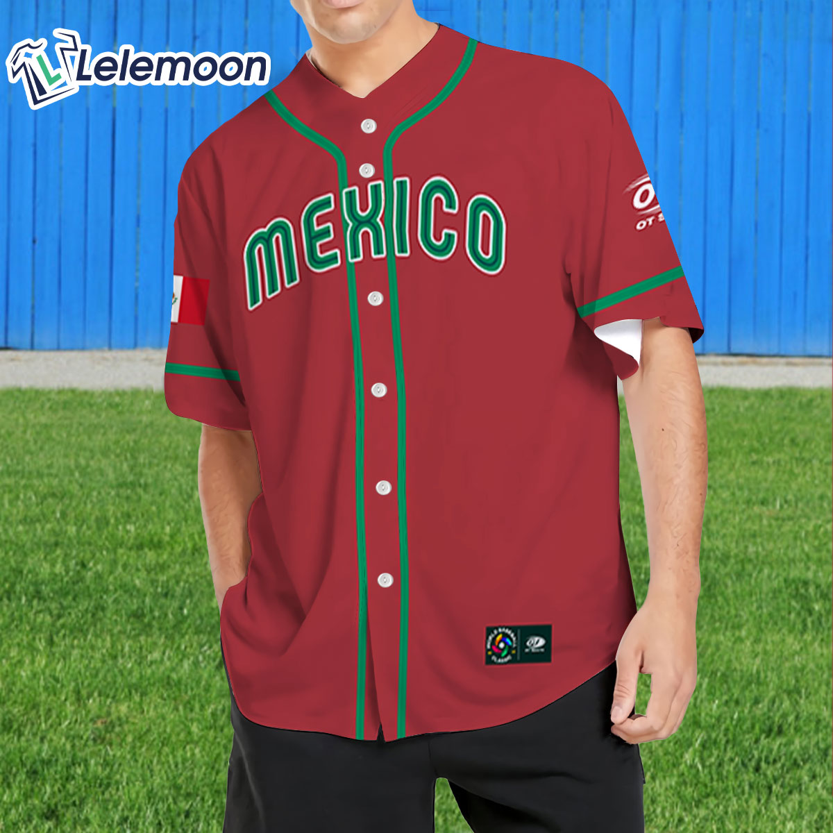 Custom Name Mexico Baseball Red 2023 World Baseball Classic
