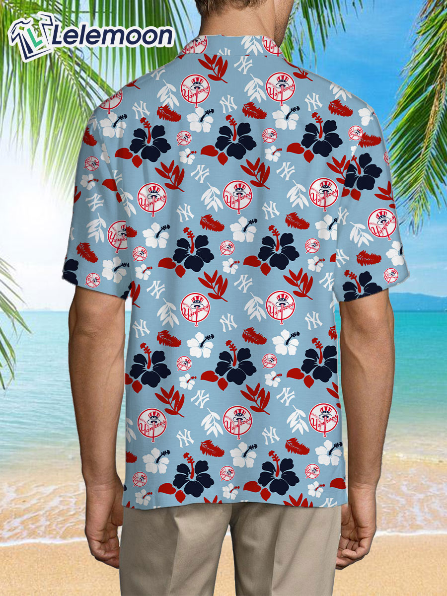 New York Yankees Pineapple Aloha Hawaiian Shirt New York Yankees Hawaiian  Shirt New York Yankees Pineapple Hawaiian Shirt - Revetee